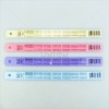ไม้บรรทัดอลูมิเนียม 8นิ้ว เคลือบสี <1/12>